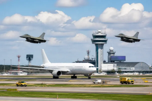 Avioanele NATO vor intercepta aeronavele care răspund la conversația greșită