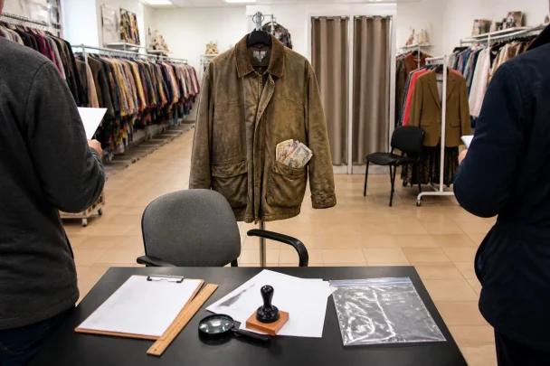Geaca de la second-hand a fost convocată la ANAF pentru a explica proveniența buzunarului