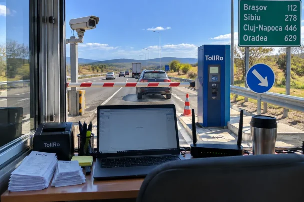 CNAIR amână amenzile până când TollRo convinge Gmail că România există