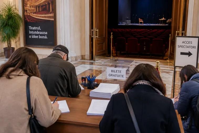 Intrarea liberă la spectacolele-lectură va fi verificată până când devine spectacol